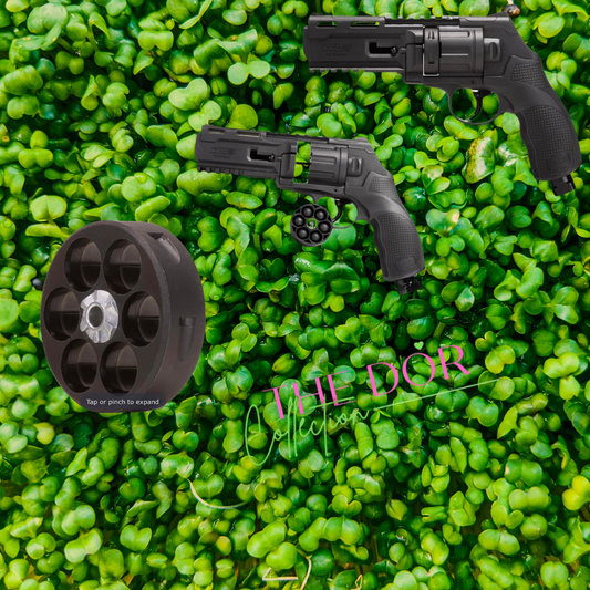 T4E TR50 .50 Cal Self Defense Pepper spray Paintball Pistol Revolver  Gun